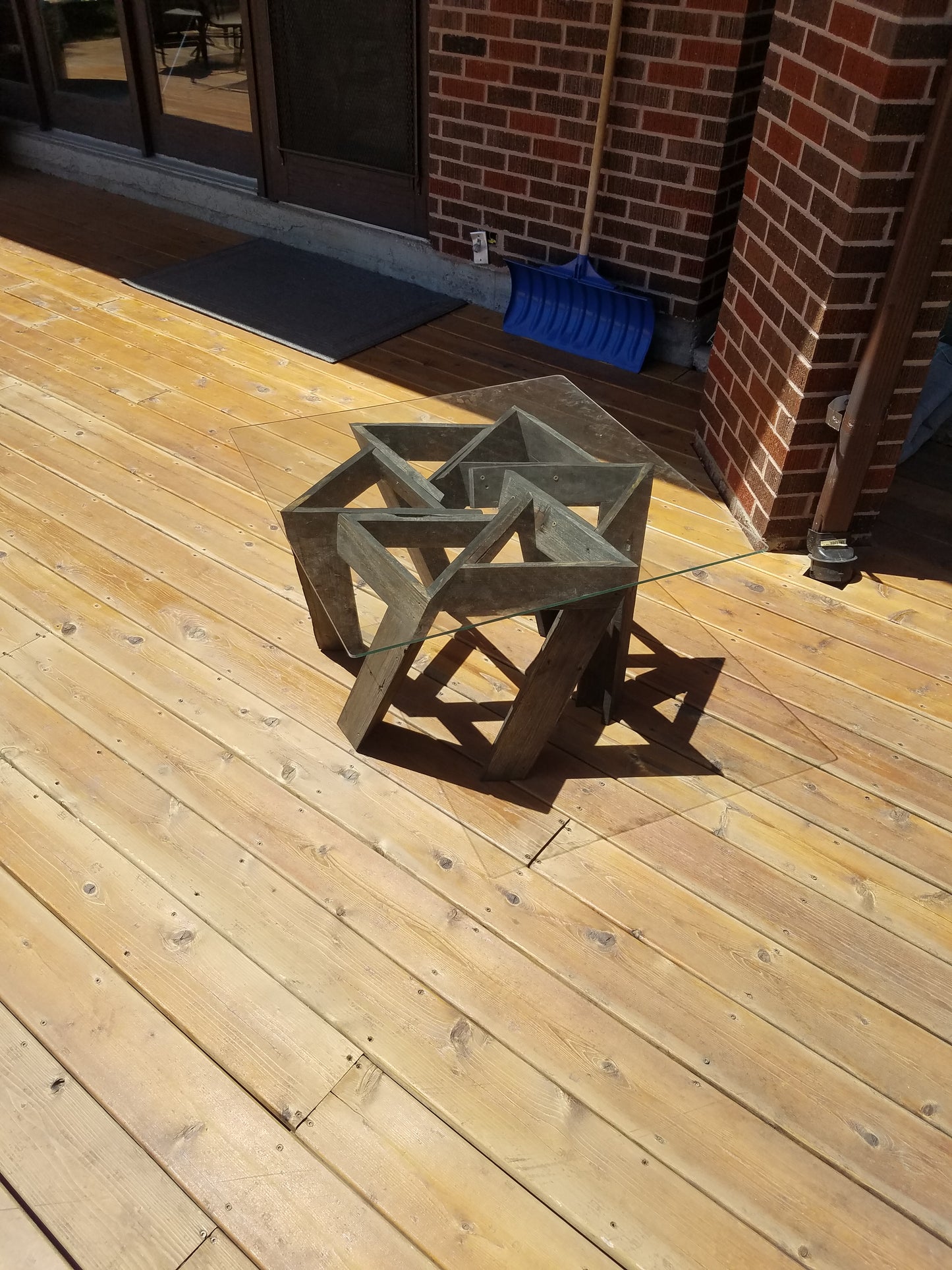 Hexagonal End Table