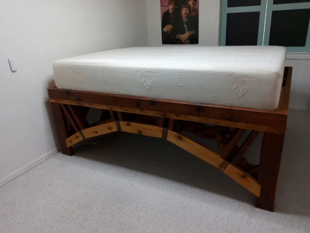 Arched Wooden Bed Frame