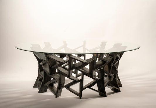 Convex Round Table Base