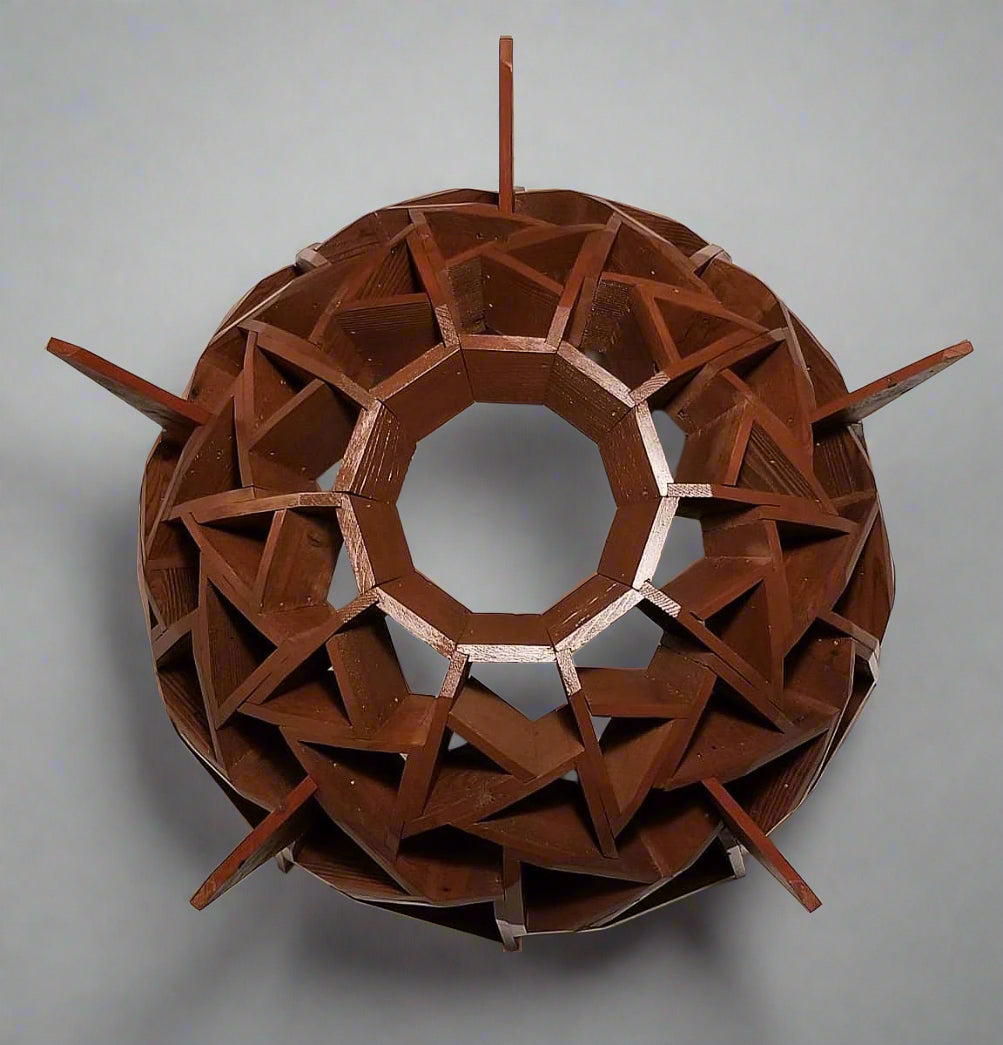 Geometric Dome Coffee Table Base