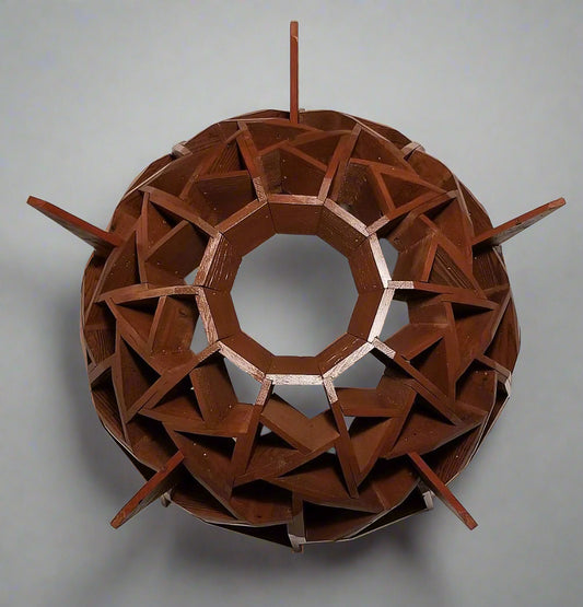 Geometric Dome Coffee Table Base