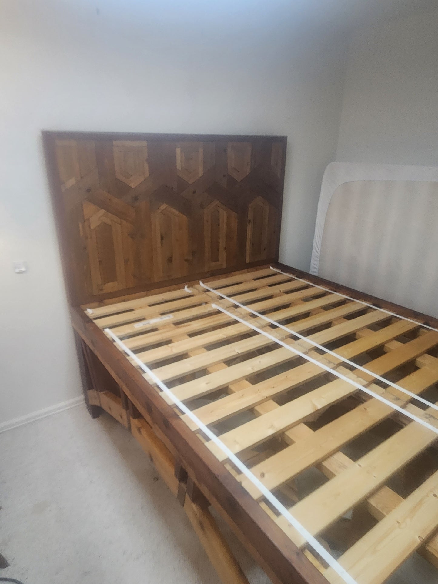 Arched Wooden Bed Frame