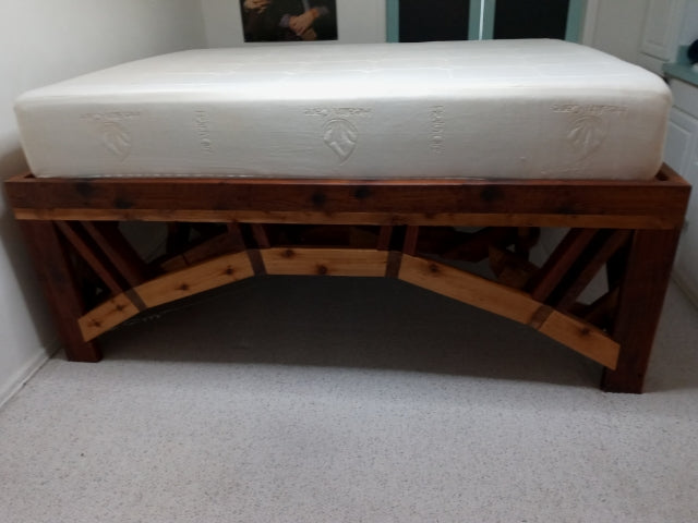 Arched Wooden Bed Frame